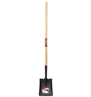 AMERICAN CHOICE™ SHOVEL SQUARE POINT 48 IN WOOD HANDLE