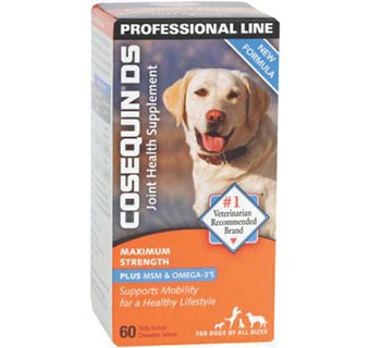 COSEQUIN® DS MAXIMUM STRENGTH PLUS MSM CHEWABLE TABLETS 60/PKG