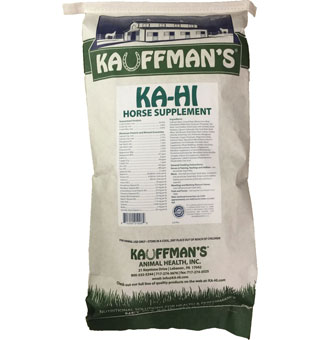 KAUFFMAN'S® KA-HI HORSE NUTRITIONAL SUPPLEMENT 30% PROTEIN 50 LB
