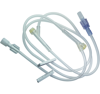 PIVETAL® EXTENSION SET 42 IN 2 INJECTION SITES ROTATING LUER CLAMP 1/PKG