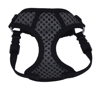 COMFORT SOFT® 06485 ADJ SPORT WRAP HARNESS NYLON S 5/8 IN GRAY WITH BLACK