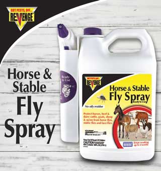 REVENGE® HORSE & STABLE FLY SPRAY RTU 1 GALLON 1/PKG