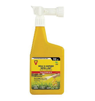 VICTOR® MOLE AND GOPHER REPELLENT YARD SPRAY 32 OZ
