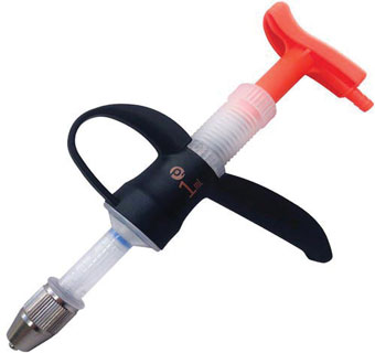 PRODIGY RING-GRIP SYRINGE WITH DUAL DRAW-OFF 5 ML
