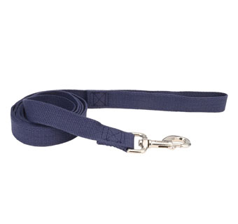 NEW EARTH® 14406 DOG LEASH SOY FIBER 5/8 IN X 6 FT INDIGO