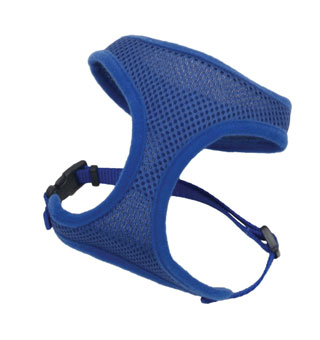 COMFORT SOFT® 06913 ADJUSTABLE DOG HARNESS NYLON WRAP MED 3/4 IN BLUE