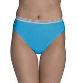 UNDERWEAR HEATHER HI-CUT WOMEN SZ5 10PK