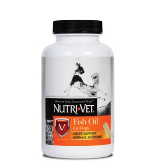 NUTRI-VET FISH OIL SOFT GEL 100 COUNT BOTTLE