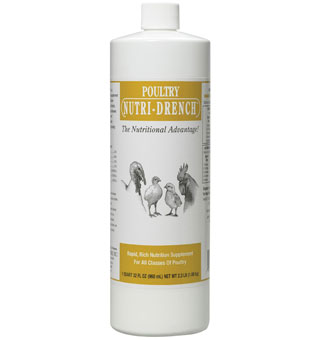 NUTRI-DRENCH® POULTRY NUTRITION SUPPLEMENT 4 OZ