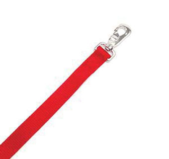 747 SINGLE LAYER LEASH 6 FT L X 1 IN W BLACK