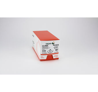 ECO-WEB™ SUTURES 3/0 30 IN (SH) AB-Q316 DZ 12/BOX