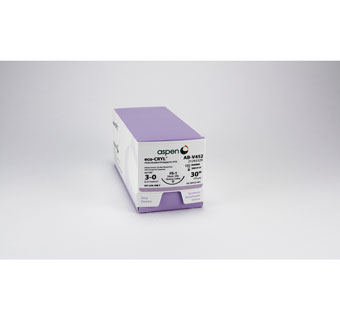 ECO-CRYL™ SUTURES 3/0 30 IN (FS-1) AB-V452 DZ 12/BOX