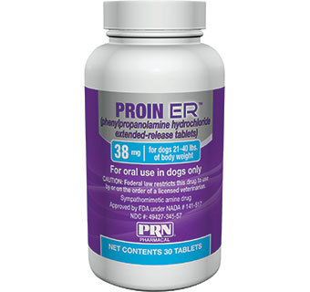 PROIN™ ER TABLETS (L1) 21 - 40 LB 38 MG BLUE 30/BOTTLE