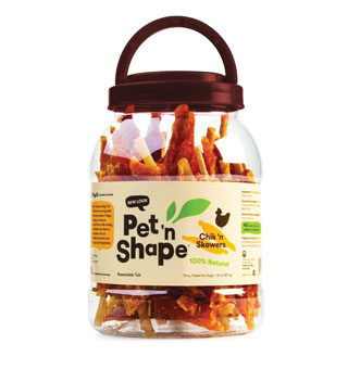 PET N SHAPE® CHICKEN SKEWERS TREAT 32 OZ