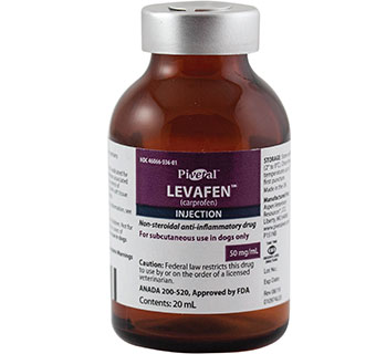 PIVETAL® LEVAFEN® (CARPROFEN) INJECTION 50 MG/ML 20 ML 1/PKG (RX)