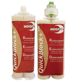HOOF-IT QUICKBLOCK+ ADHESIVE 160 ML
