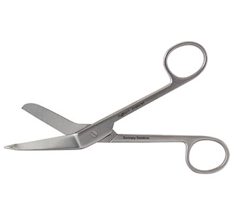 PIVETAL® LISTER SCISSORS ANGLED BLUNT/BLUNT 5-3/4 IN 1/PKG