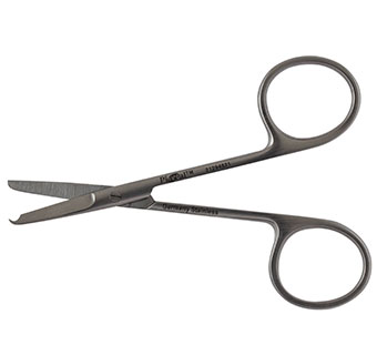 PIVETAL® SPENCER SCISSORS STRAIGHT BLUNT/BLUNT 3-1/2 IN 1/PKG