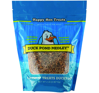 HAPPY HEN™ DUCK POND MEDLY™ OAT WORM & SHRIMP BLEND 2 LB 1/PKG