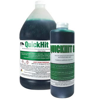 QUICKHIT GEL 32 OZ IONIZED MINERAL ACIDS AND SALICYLIC ACID