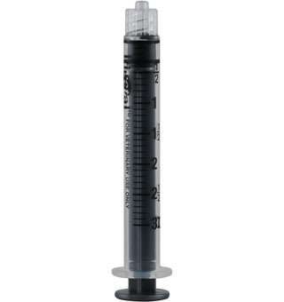 PIVETAL® SYRINGES RIGID PACK 3CC LUER LOCK 100/PKG