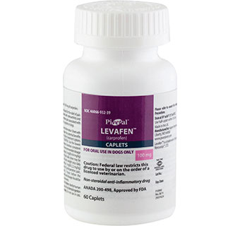 PIVETAL® LEVAFEN™ (CARPROFEN) CAPLETS 100 MG 60/BOTTLE RX