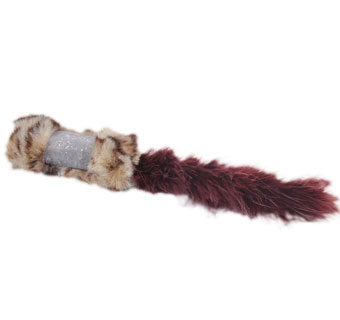 TURBO® CATNIP BELLY CAT TOY SQUIRREL TAIL 10 IN