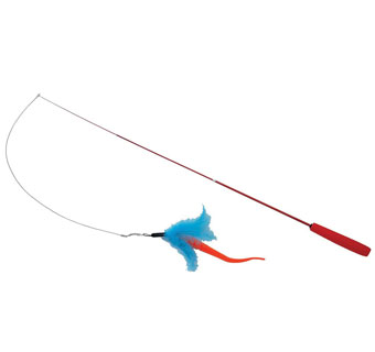 TURBO® TURBO TAIL™ TELESCOPING TEASER CAT TOY 39 IN