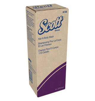SCOTT® HAIR AND BODY WASH 8 L CITRUS 2/PKG