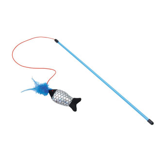 TURBO® FISHING POLE WAND CAT TOY 18 IN