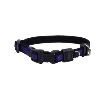 INSPIRE 15925 ADJUSTABLE DOG COLLAR 18 - 26 IN X 1 IN PURPLE