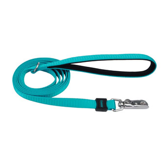 INSPIRE 15466 DOG LEASH NEOPRENE 5/8 IN X 6 FT AQUA