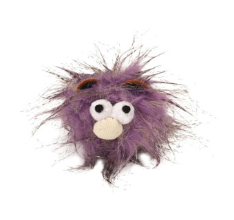 TURBO® RANDOM FUN CAT TOY HAIRY MONSTER 6-1/4 IN