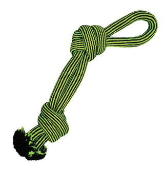 JOLLY PETS® 2-KNOT LOOPED KNOT-N-CHEW ROPE L/XL