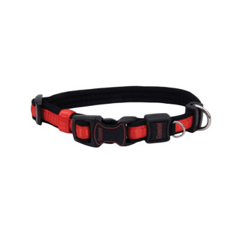 INSPIRE 15923 ADJUSTABLE DOG COLLAR 14 - 20 IN X 1 IN RED