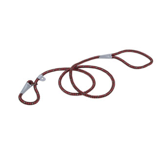 K9 EXPLORER® 36206 ROPE REF SLIP DOG LEASH 6 FT BERRY