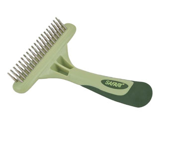 SAFARI® ROTATING PIN DOUBLE ROW UNDERCOAT RAKE MED/L