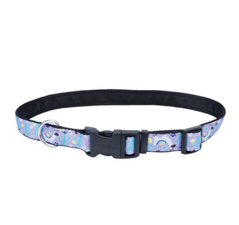 K9 EXPLORER® 36932 ADJUSTABLE BRTS REFLECTIVE COLLAR 12 - 18 IN X 1 IN MEADOW