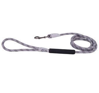 K9 EXPLORER® 37216 ROPE BRIGHTS REFLECTIVE SNAP DOG LEASH 6 FT MOUNTAIN