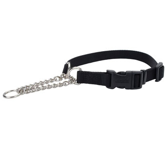 CHECK-CHOKE 66411 ADJ TRAINING DOG COLLAR 14 - 18 IN X 5/8 IN BLACK