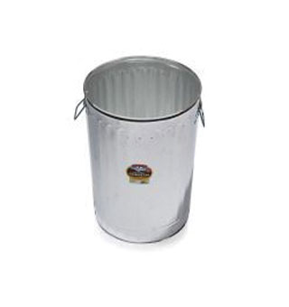 LITTLE GIANT® HEAVY-DUTY STORAGE BIN/GARBAGE CAN 20 GAL GALVANIZED