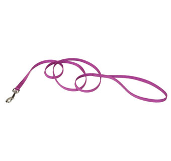 00306 SINGLE-PLY TRAINING DOG LEASH NYLON 3/8 IN X 6 FT ORCHID