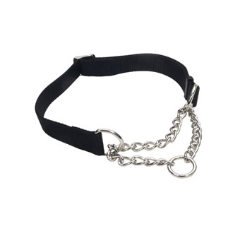 CHECK-CHOKE 06410 ADJ TRAINING DOG COLLAR 10 - 14 IN X 5/8 IN BLACK