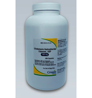 CLINDAMYCIN HCL CAPSULES 150 MG (RX) 500/PKG