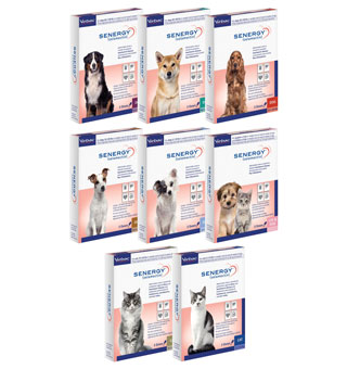 SENERGY™ SELAMECTIN TOPICAL SOLUTION (RX) 15.1-22 LB CAT TAUPE 3 DS