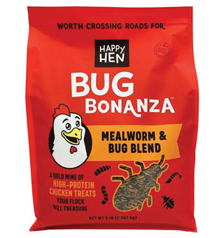 HAPPY HEN™ BUG BONANZA™ MEALWORM & BUG BLEND 5 LB 1/PKG