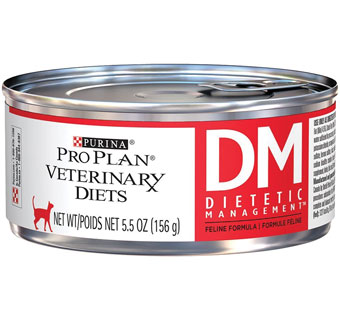 PURINA® PRO PLAN® VETERINARY DIETS® DM FELINE FORMULA 12% 5.5 OZ 24/PKG