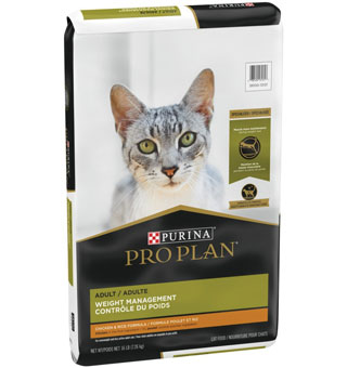 PURINA® PRO PLAN® WEIGHT MANAGEMENT CAT FOOD 47% PROTEIN 16 LB