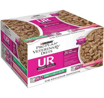 PURINA® PRO PLAN® VETERINARY DIETS® UR CAT FOOD VARIETY PACK 5.5 OZ 24/PKG