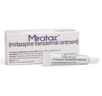 MIRATAZ® (MIRTAZAPINE TRANSDERMAL OINTMENT) 5 G 1/PKG (RX)